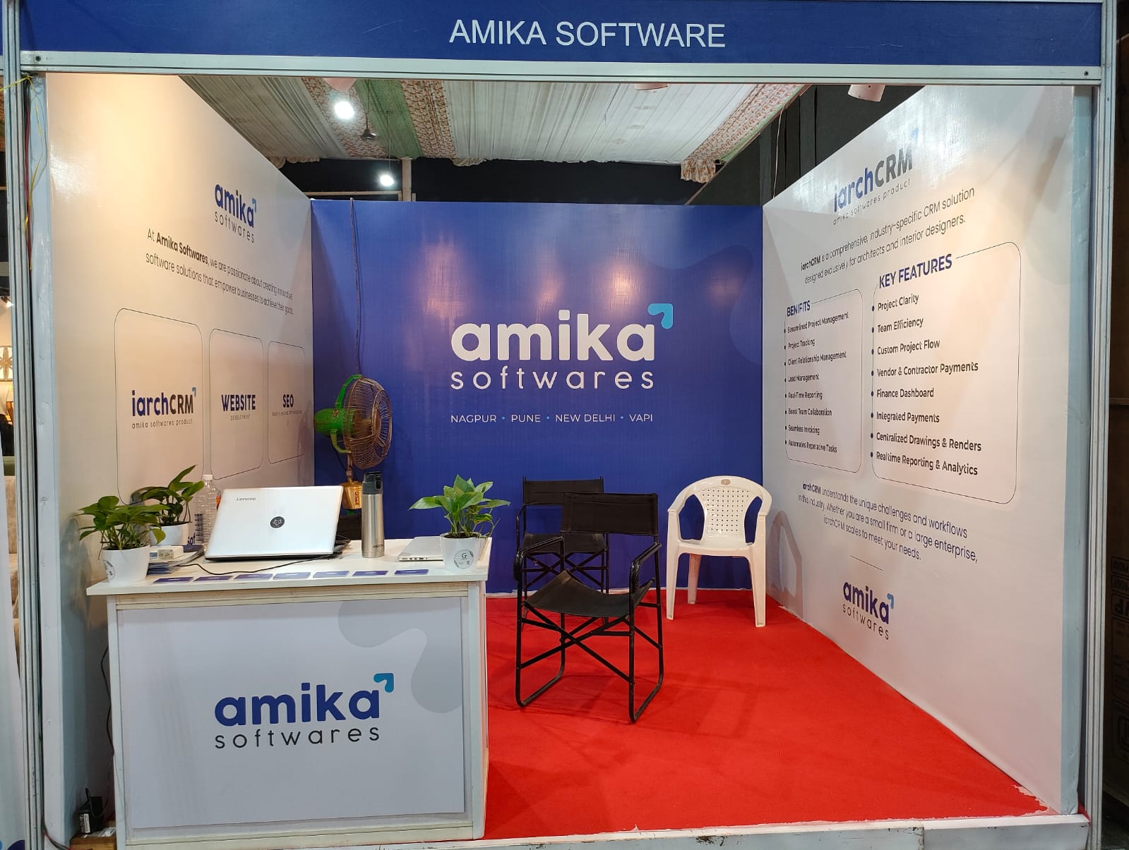 Amika Softwares at Family Interior Expo 2024 Pune